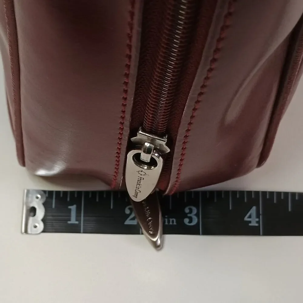 Franklin Covey Burgundy Business Laptop Work Tote Bag Organizer Discontinued
